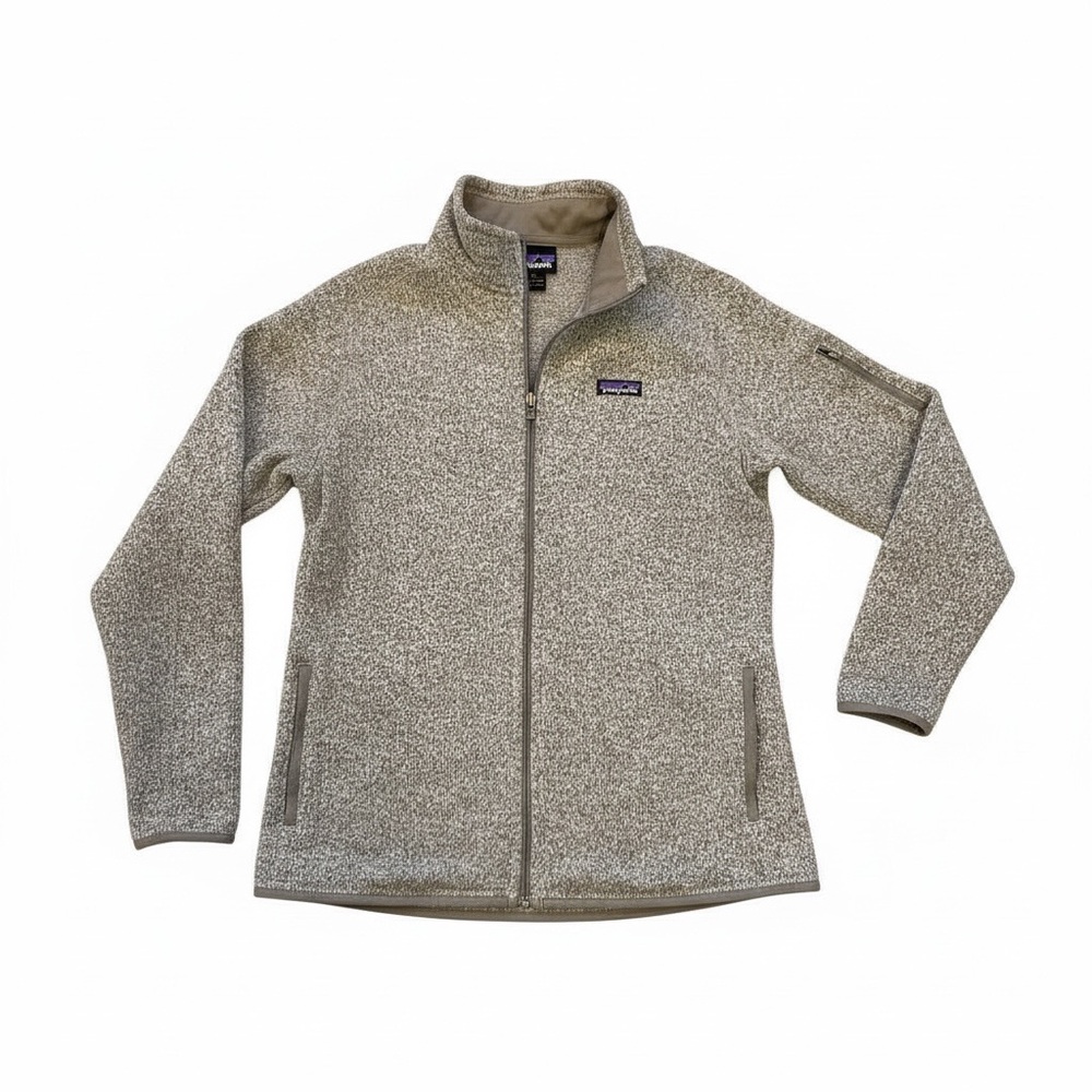 Patagonia Full Zip Better Sweater Birch White